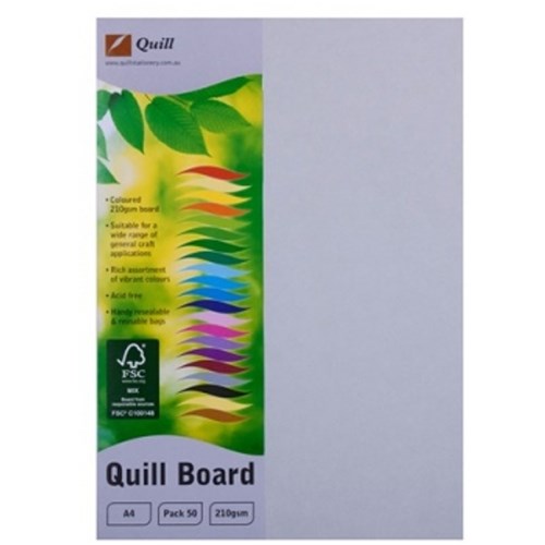 Quill XL Multiboard 510x635mm 210gsm Grey_2